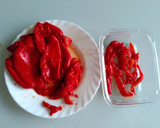 Foto del paso 4 de la receta: Pimientos rojos asados en freidora de aire