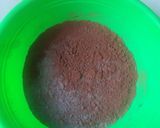 Foto langkah ke 2 dari resep Brownies ketan hitam kukus.