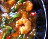 Foto langkah ke 9 dari resep Udang Brokoli Saus Mentega.