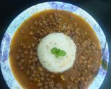 A picture of step 6 of Punjabi kaale chane.