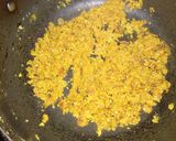 A picture of step 3 of Besan tamatar achari.
