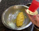 बेसन की गुजराती पापड़ी (Besan ki Gujarati papdi recipe in Hindi) रेसिपी चरण 2 फोटो