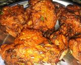 A picture of step 2 of Raw mango fritters.