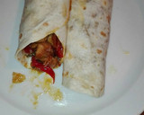 Foto del paso 3 de la receta: Fajitas de pavo campero con verdura picante