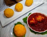 Palm oil rice ball nd palm oil stewmatakin girki6 hoto