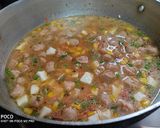 A picture of step 2 of Colorful biryani.