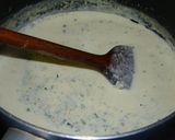 Zöldséges, sajtos, sonkás penne recept fázis 3 fotója