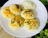 A picture of step 6 of Bangalore Style Rava Idli.