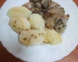 Foto del paso 3 de la receta: Atún al ajillo con papas cocidas