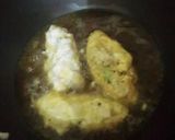 A picture of step 5 of Mayo chicken bread rolls.