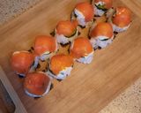 Pas rețetă Sushi la cofrag 🍣 7 fotografie