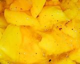 A picture of step 3 of 3 spice Mango muraba.