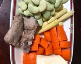 山藥玉米筍排骨湯的食譜步驟1照片