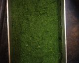A picture of step 3 of Oats chutney dholka.