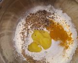 A picture of step 1 of Cripcy Masala Matri.