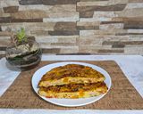 Foto del paso 6 de la receta: Tortilla de pasta, pollo y más