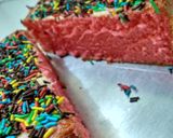 Foto langkah ke 3 dari resep Strawberry cake super lembut+irit.