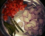 A picture of step 3 of Special onion potato Karela(bitter gourd) sabji.