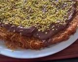 صورة لخطوة 3 من وصفة كنافة بالشوكولا طعم هبال 😋😋👍🏻