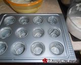 Φωτογραφία βήματος 14 της συνταγής Muffins μήλο και κανέλλα. Και η επικάλυψη; Streusel!