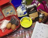 Foto langkah ke 1 dari resep Brownies Shiny Crust.