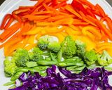 A picture of step 2 of Chicken & Vegetables Stir-Fry Noodles.
