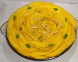 A picture of step 8 of Mango Custard Tart.