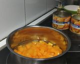 Foto del paso 1 de la receta: Mermelada de melocotón con melocotones en almíbar