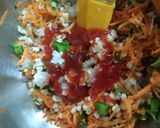 A picture of step 3 of Open veggies pav.
