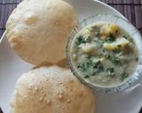 A picture of step 3 of Kunbakonam kadappa.