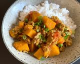 A picture of step 5 of Quick & Easy Pumpkin Curry.