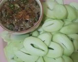 รูปขั้นตอนการทำที่ 2 ของ น้ำปลาหวาน&มะม่วง # อาหารไทยง่ายๆ
