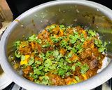 A picture of step 8 of Beef biryani.
