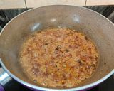 A picture of step 7 of Green moong toor dal tadka.