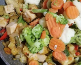 Foto del paso 1 de la receta: Menestra de verduras airfryer