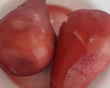 Foto del paso 4 de la receta: Peras al vino tinto