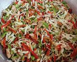 A picture of step 5 of Fried Rice 🌾🌾.
