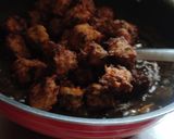 A picture of step 4 of Vegetable dry Manchurian.