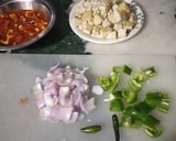 A picture of step 2 of TOFU ki Sabji.