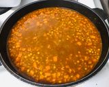 A picture of step 3 of Carrot and Brown Lentil Soup with Ground Egusi and Bherebhere Spice.