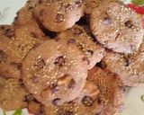 Foto del paso 7 de la receta: Galletas de Avena con Vainilla, Nueces, Sésamo y Chispas de Chocolate