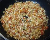 Foto del paso 2 de la receta Risotto meloso con atún y verduras