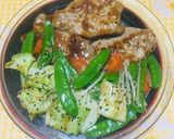 Foto del paso 3 de la receta: Lomo de Cerdo con verduras en Salsa Teriyaki!!