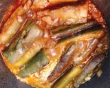 Hình bước làm 3 của món Cà tím Tứ Xuyên (Cà tím Mapo)