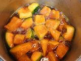Simmerd japanese squash for the winter solstice