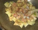 A picture of step 4 of Khatti mitthi lonji/ Murabba.