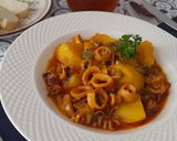 Foto del paso 5 de la receta: Patatas con calamares