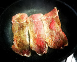 Foto del paso 9 de la receta: Bistec de ternera con champiñones y salsa verde al curry