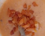 A picture of step 3 of Orange Almond Raita.