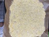Pizza con base de patata en horno